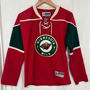 Minnesota Wild Red Jersey